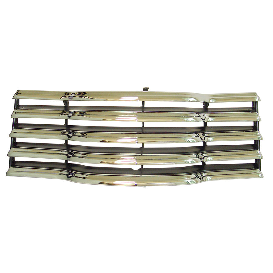 47-53 Chevrolet Truck Grill, Chrome w/ Black Bars