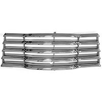 47-53 Chevrolet Truck Grill, Chrome w/ Ivory Bars