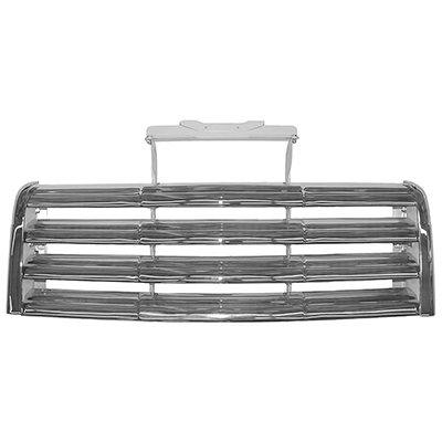 49-53 GMC Grill, Chrome w/ Ivory Bars