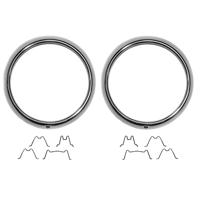 47-55 1st Series Headlamp Bezels w/ Clips