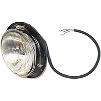 47-54 Headlight Bucket Assembly, 12 Volt, LH or RH