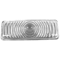 47-53 Chevrolet Parklight Lens, Clear Glass