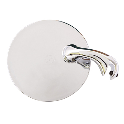 34-50 Chrevrolet/GMC Truck Peep Mirror, Chrome, Right, Mounts to Original Rain Deflector