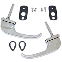 47-51 Exterior Door Handles, Chrome