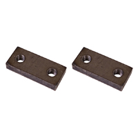 47-59 Door Latch Striker Retainer Plate, Pair