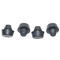 47-51 Door Bumpers, Mounts on Strikers, 4 Pieces