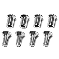 47-50 Door Window Frame Screws & Sleeves, 8 Pieces