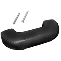 47-55 1st Series Arm Rest, Black w/ Black Base