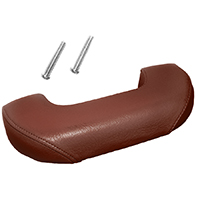 47-55 1st Series Arm Rest, Maroon w/ Black Base