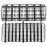 47-55 1st Series Truck Bench Seat Spring Assembly Set
