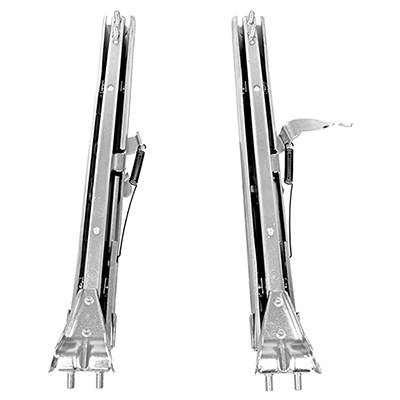 47-55 1st Series Truck Bench Seat Tracks, Pair