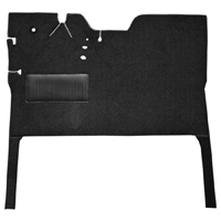 47-55 1st Series Carpet Kit w/ Factory Riser, Black
