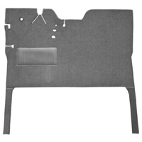 47-55 1st Series Carpet Kit w/ Factory Riser, Medium Gray
