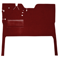 47-55 1st Series Carpet Kit w/ Factory Riser, Maroon