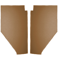 47-55 1st Series Kick Panel Covers, Brown Cardboard