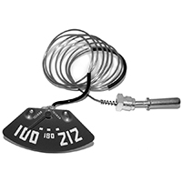 47-48 Chevrolet 6 Cyl. Temperature Gauge, 100