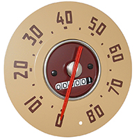 47-51 GMC Speedometer Gauge, 0-80 mph