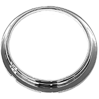 47-53  Dash Instrument Bezel, Chrome