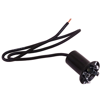 Dash Light Socket & Pigtail, 5/8