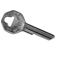 60-66 Key Blank, Ignition & Door Lock