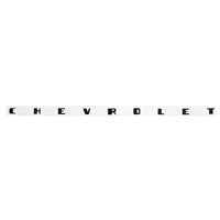 47-53 Chevrolet Center Dash Decal, Black