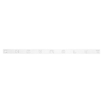 47-53 Chevrolet Center Dash Decal, White