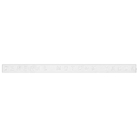 47-53 GMC Center Dash Decal, White