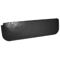 47-59 Interior Sun Visor, Black Original Style