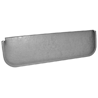47-59 Interior Sun Visor, Gray, Original Style