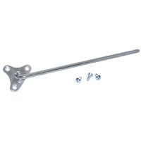 47-53 Interior Sun Visor Bracket & Rod, LH