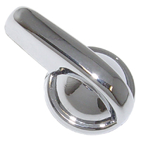 47-53 Windshield Wiper Switch Knob, Chrome