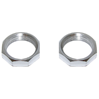 47-59 Wiper Bezel Retaining Nuts, Chrome