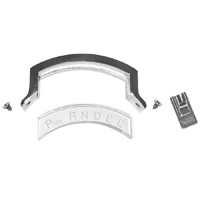 58-72 Chevrolet Car, Deluxe Ididit Chrome 3-Speed Automatic Shift Indicator Kit