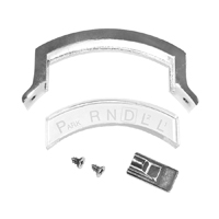 58-72 Chevrolet Car, Deluxe Ididit Chrome 4-Speed Automatic Shift Indicator Kit