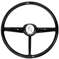 47-53 Steering Wheel, Black 18