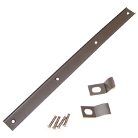 47-53 Windshield Center Molding Retainer Bracket Set