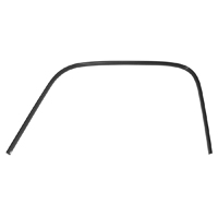 47-55 1st Series Drip Rail Molding, Black LH