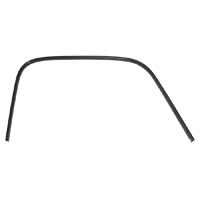 47-55 1st Series Drip Rail Molding, Black RH