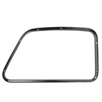 47-50 Door Window Frame Interior Garnish Molding, Black RH