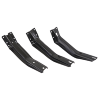 47-55 1st Series Running Board to Frame Brackets, LH 3 Pieces