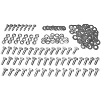 47-55 1st Series Front Fender Bolt Kit, Stainless Steel