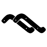 47-55 1st Series Running Board to Rear Fender Seals