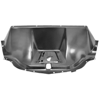 47-53 Chevrolet Hood Latch Panel, Black