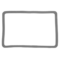 47-55 1st Series Battery Lid Gasket