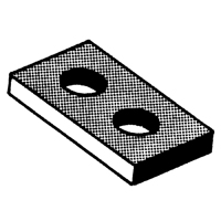 47-49 Radiator Core Support Mounting Pad