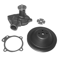 47-55 1st Series Water Pump Conversion Kit w/ Black Pulley