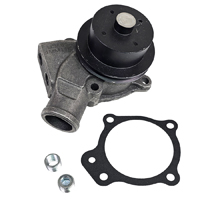 41-54 Chevrolet Full Size Car - 6-Cylinder 235 Engine Conversion Water Pump with Black Pulley Kit