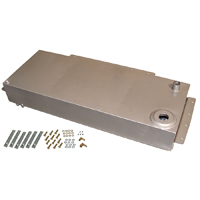 47-53 1/2 Ton Frame Rail Mount Gas Tank Steel Flush Bed Fill, 19 Gallon