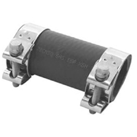 47-59 Frame Rail Gas Tank Filler Hose w/ Clamps 4