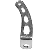 Universal Throttle Return Spring Bracket, Chrome